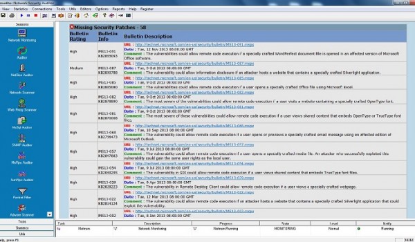 network security audit report-medium